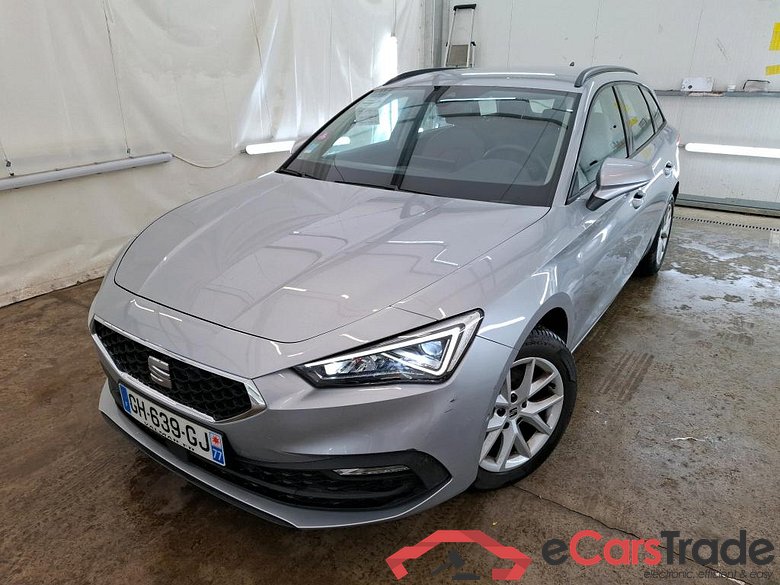 SEAT Leon Sportstourer / 2020 / 5P / Break 1.0 eTSI 110 DSG SS Style Business / VO RECONDITIONNE - PHOTOS AVANT RECONDITIONNEMEN #1