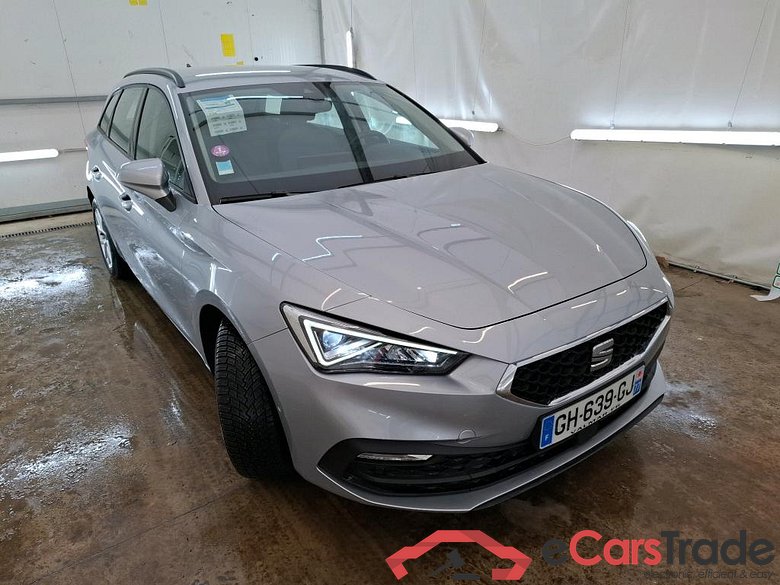SEAT Leon Sportstourer / 2020 / 5P / Break 1.0 eTSI 110 DSG SS Style Business / VO RECONDITIONNE - PHOTOS AVANT RECONDITIONNEMEN #4