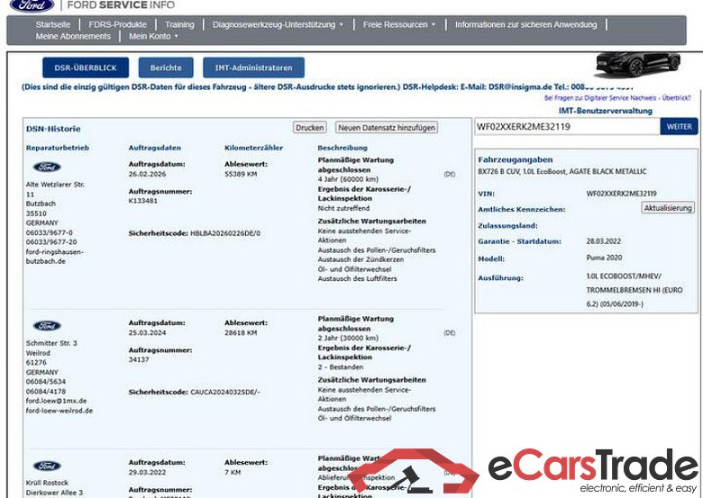 Ford Puma (2019->) - Achtung technischer Schaden Hosenrohr Katalysator defekt DE - SUV5 1.0 EcoBoost Mild Hybrid EU6d, ST-Line X S/S (EURO 6d), 2020 - 2024 #5