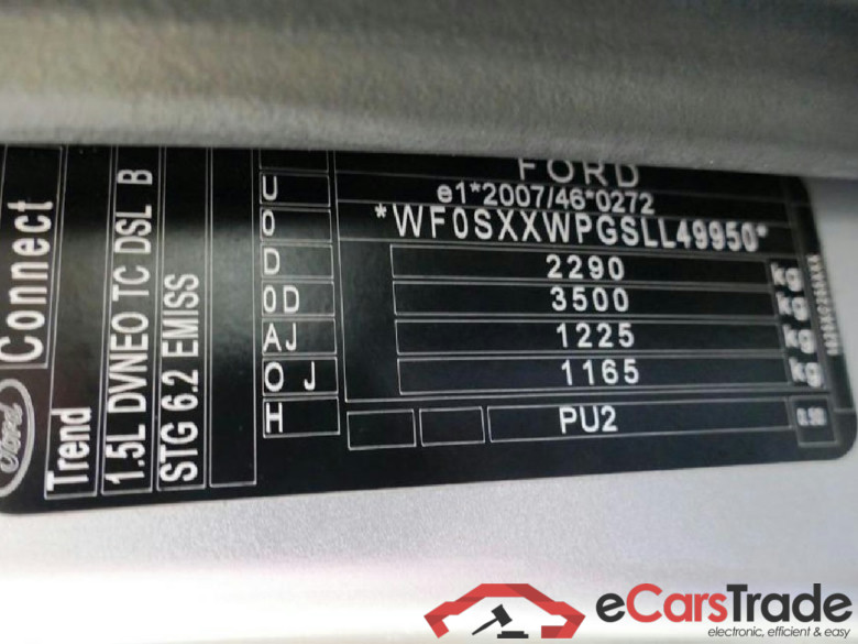 FORD Transit Connect 210 L2 S&S Trend 4d 74kW #5