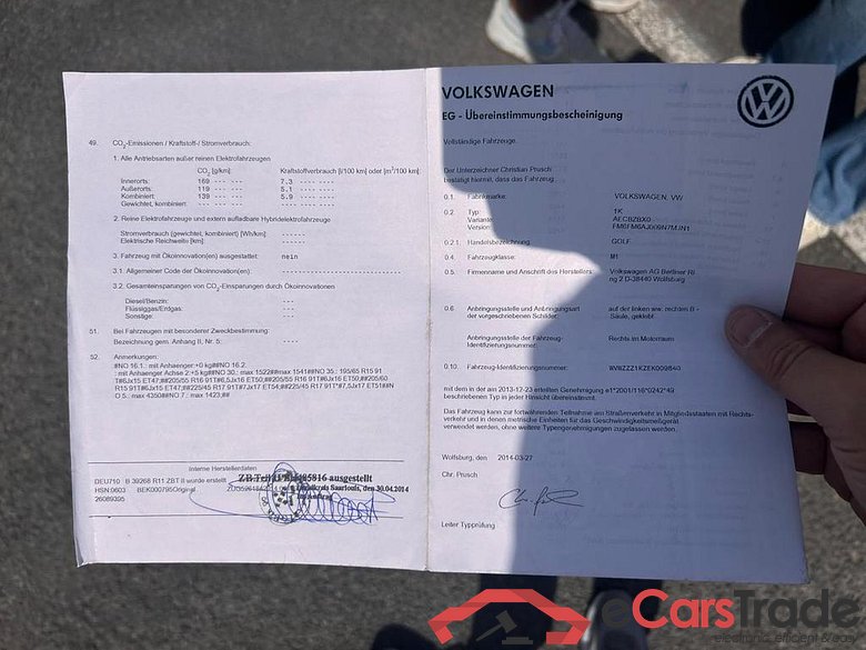 VOLKSWAGEN Golf Cabriolet 1.2 TSI #6