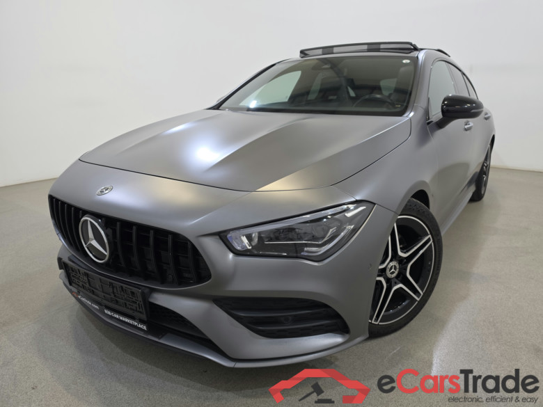 Mercedes CLA 200d SB AMG Matte Aut. Pano LED-Multibeam Widescreen Distronic Burmester Ambient Navi 1/2 Sport-Leather-Alcantara KeylessGo Klima PDC ...