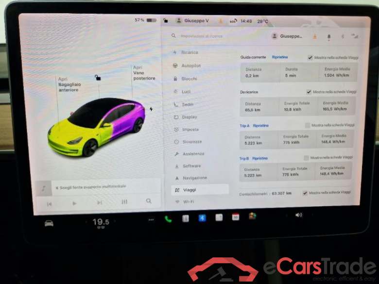 TESLA MODEL 3 / 2018 / 4P / BERLINA 50 KWH STANDARD PLUS RWD #4