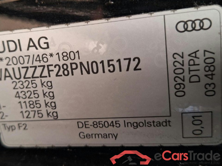 A6 Lim. 40 TDI quattro design 2.0 TDI 150KW AT7 E6d #5
