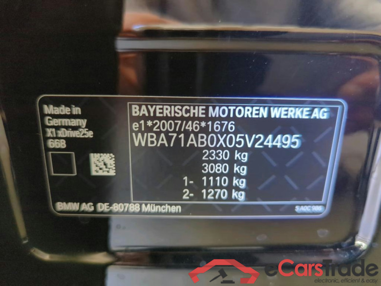 Baureihe X1 xDrive 25 e Advantage 1.5 162KW AT6 E6d #5