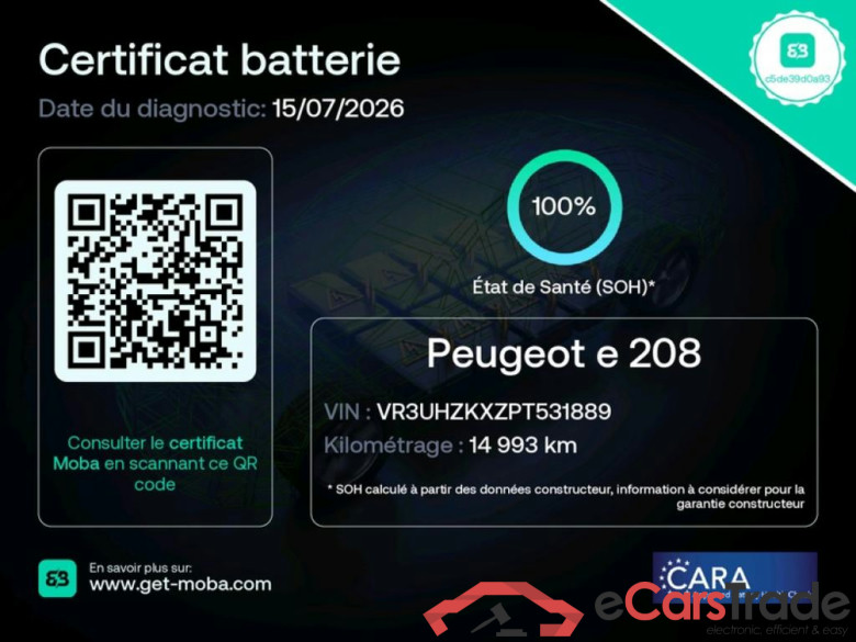 208 (e-) Style 50kWh BVA #2