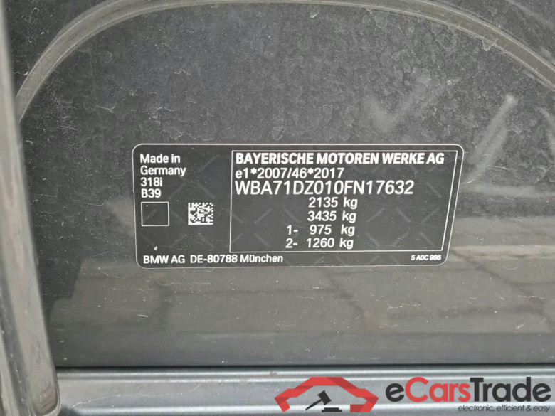 BMW - BMW 3 TOURING 318iA 156PK Business Edition With Climatic & Navigation & Cruise Cottrol & Park Sensors Front & Rear  * PETROL * #6