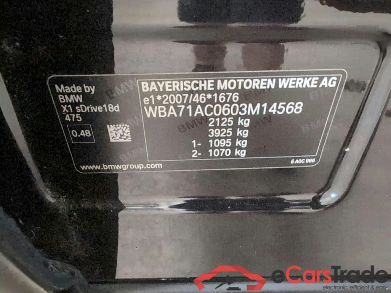BMW - BMW X1 sDrive18dA 136PK Advantage Pack Business & Travel & Removable Trailer hook #6
