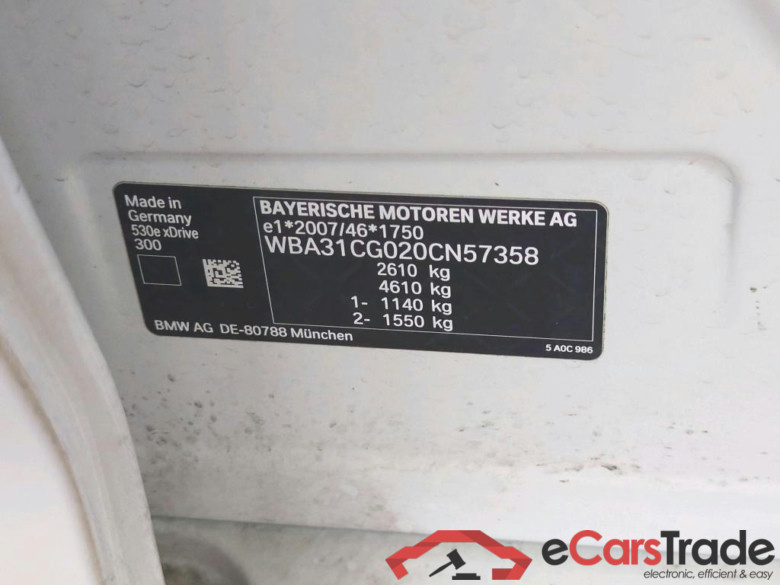 Baureihe 5 Touring 530 e xDrive M Sport 2.0 215KW AT8 E6d #5