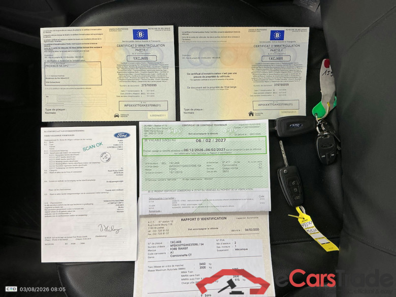 FORD TRANSIT 2T 350M FOU MWB HR DSL 2.0 TDCi L2H2 Trend #6