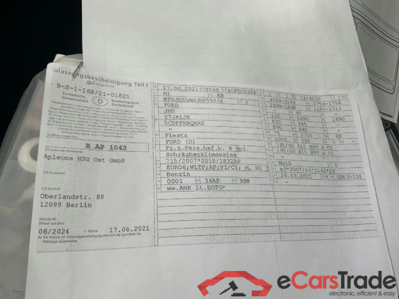 Fiesta Cool & Connect 1.0 EcoBoost 74KW MT6 E6d #3