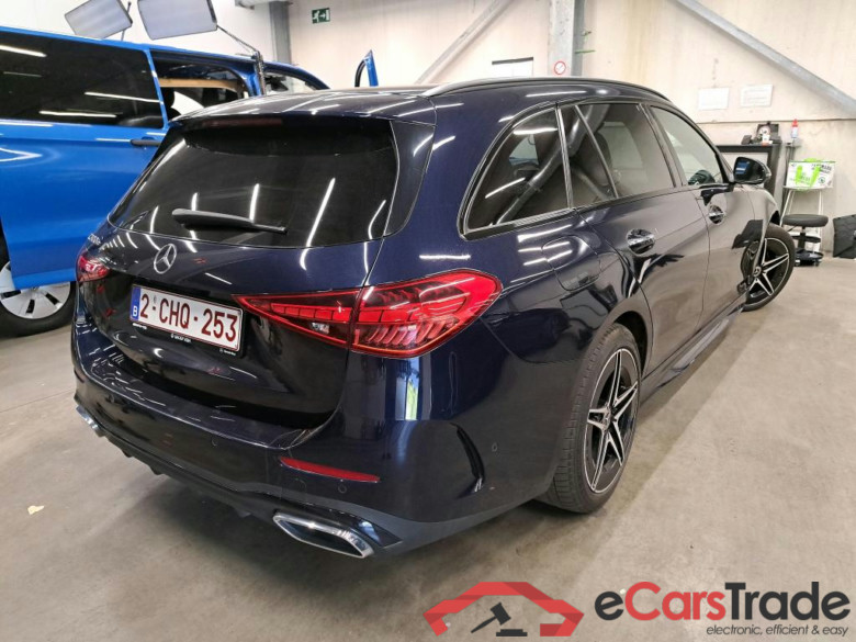 Mercedes C 300e Plug-In Hybrid AMG Night Aut. Pano LED-Digital Head-Up Widescreen Ambient Navi Sport-Leather KeylessGo Camera 360 Klima PDC ... #2