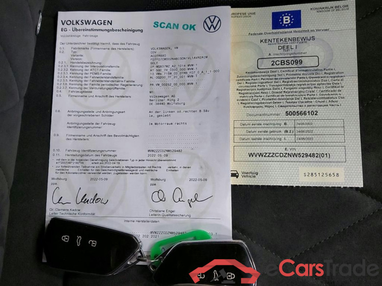 VOLKSWAGEN - VW  GOLF VARIANT TDI 115PK DSG Life With Nav Discover Media & Light & Sight & Park Assist & Park Pilot & Trailer Hook & Rear Camera #4