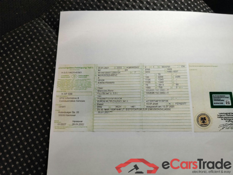 Citan Kasten 109/111 CDI extralang (A3)(415.605) 1.5 85KW MT6 E6dT #2