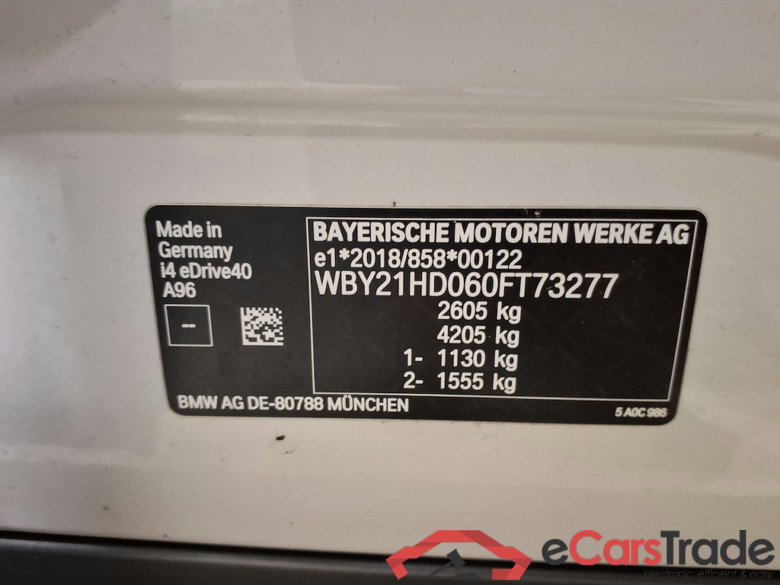 BMW I4 BEV EDRIVE40 GRAN COUPE #5