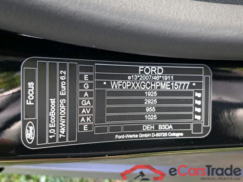 FORD Focus 1.0I ECOBOOST 74KW CONNECTED #1