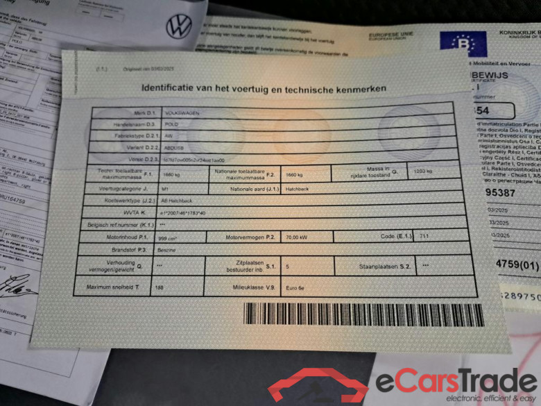 VOLKSWAGEN POLO 1.0 TSI LIFE DSG