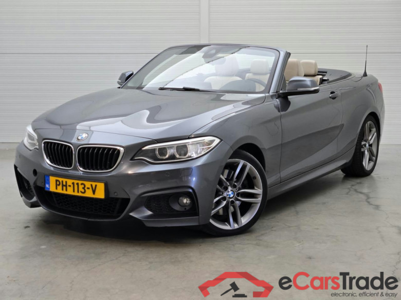 BMW 230i 252Hp Cabrio M-Sport Aut. Xenon Harman/Kardon Navi-Pro Sport-Leather KeylessGo Klima PDC ... #1
