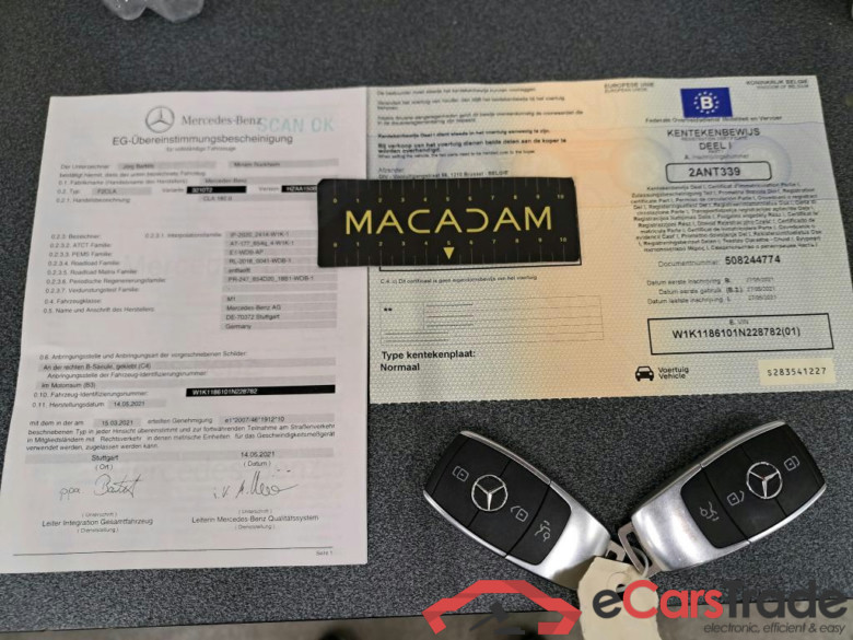 MERCEDES - MER CLA SHOOTING BRAKE 180 d 116PK DCT Business Solution Luxury & Pack Plus & Smartphone Integration & Trailer Towing Hook #4