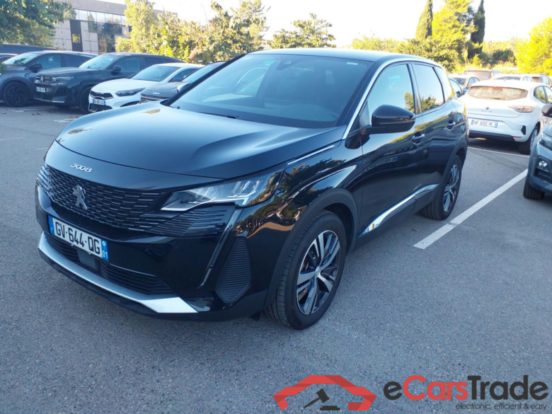 PEUGEOT 3008  PEUGEOT 3008  HYBRID 136 eDSC6 Pack HYBRID 136 EAT ALLURE PACK HAYON MOTORISE + PACK CITY1+ SIEGE CHAUFFANT