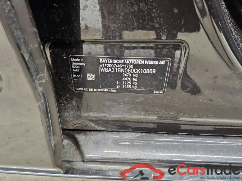 Baureihe 5 Touring 520 d 2.0 140KW AT8 E6d #5