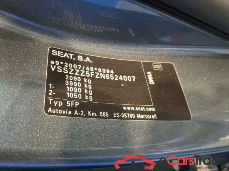 Seat Ateca (KHP)(08.2020->) DE - SUV5 2.0 TSI EU6d, FR 4Drive OPF, (Facelift) 2021 - 2023 #2