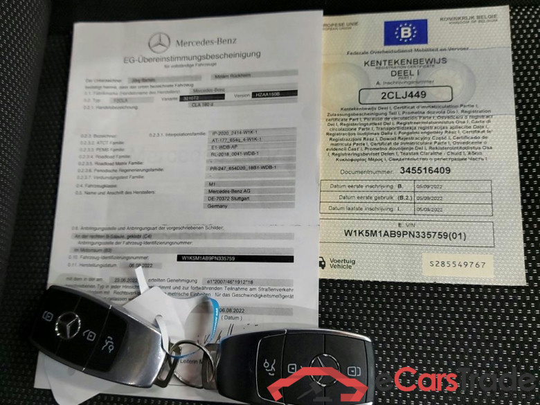 MERCEDES - MER CLA SHOOTING BRAKE CLA 180 d 116PK 8G-DCT Business Solution Essential #4