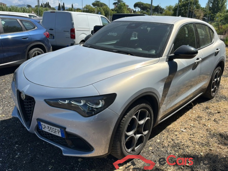 Alfa Romeo Stelvio Facelift 2.2d Sprint Aut. LED-Matrix Virtual Navi 1/2 Leather KeylessGo Klima PDC ...