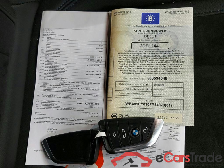 BMW - BMW 3 TOURING 330e 292PK M Sport & Entertainment Pack & Parking Assistant Pack  * HYBRID * #4