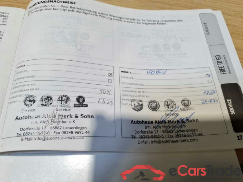 Fiat 500 e (332) Lim. (2020->) DE - LimS3, Icon (42 kWh), 2020 - 2023 #2