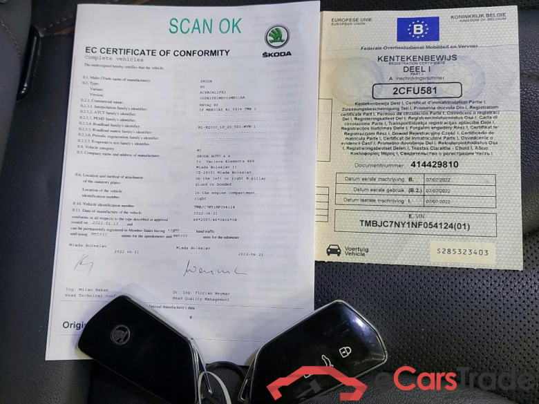 SKODA - SKO ENYAQ iV 80 204PK With Heat Pump & Design Suite Selection Interior & Convenience Basic & Assisted Drive Plus * ELECTRIC * #4