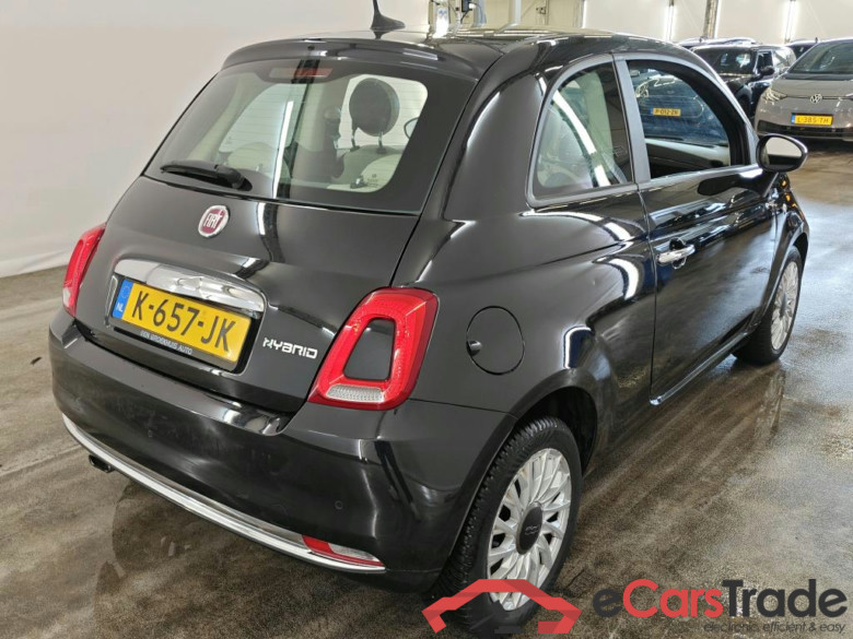 Fiat 500 1.0 70 Lounge Hybrid 3d #2
