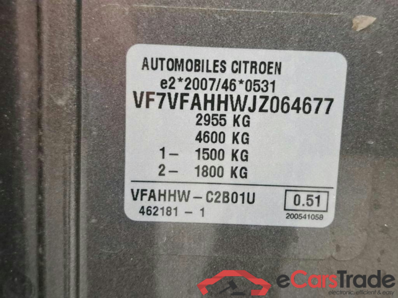 CITROËN - CIT JUMPY B/F XL 2.0 BlueHDi 177PK EAT6 DOUBLE CAB Business & Navigation & DAB & Dual Climate Zone & Two Sliding Cargo Doors & Safety Pack II #6