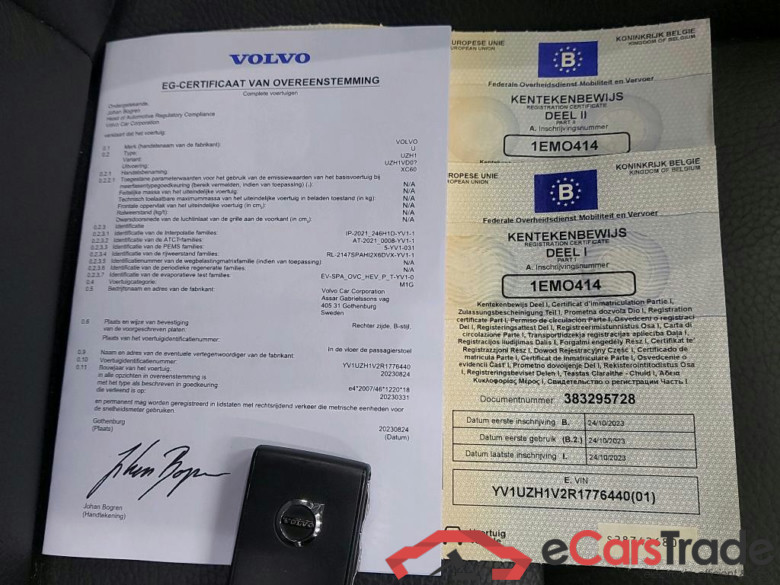 VOLVO - VOL XC60 T6 PHEV 350PK 4x4 Plus Dark With Moritz Leather Comfort Seats & Harman Kardon & 360 Camera Pack  * HYBRID * #4