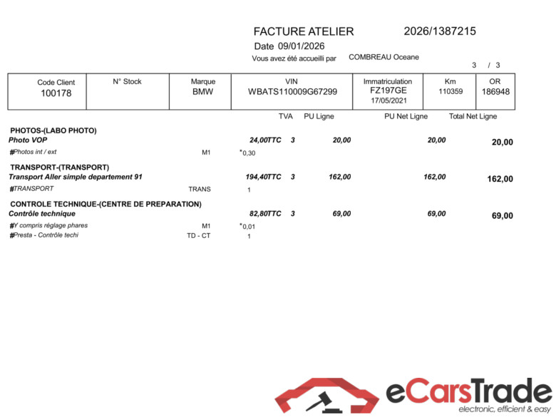BMW X3 / 2017 / 5P / SUV xDrive30e 292ch M Sport BVA8 / PRÊT A VENDRE #4