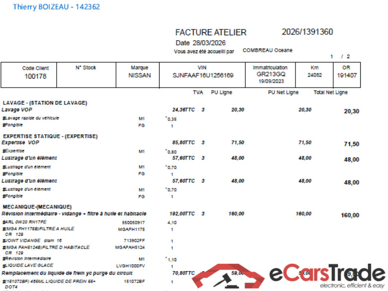 NISSAN Juke / 2019 / 5P / Crossover DIG-T 114 BVM6 Acenta / PRÊT A VENDRE #2