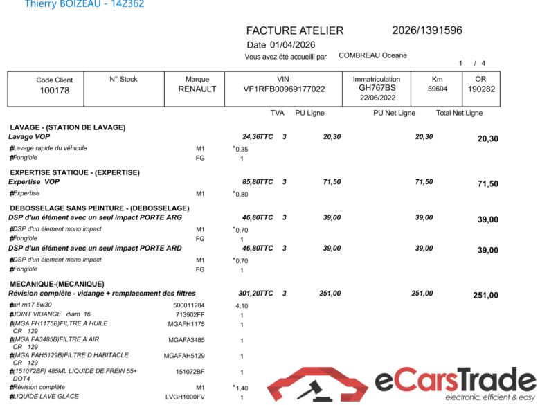 Megane IV Berline 5 ptes. Business 1.0 TCe 115CV BVM6 E6d / PRÊT A VENDRE #2