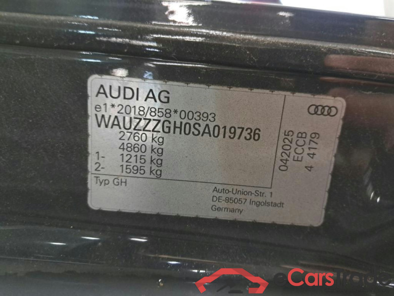 AUDI - AUD A6 AVANT 100Kwh E-Tron 367PK Performance Pack Premium With Adaptive Driving Assist Plus & Comfort Key & Tech Plus Pack With LED Plus HeadLights &  B&O Sound & Towing Hook & Pano Roof  * ELECTRIC * #6