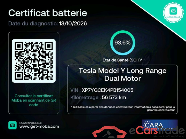 TESLA Model Y / 2020 / 5P / SUV Grande Autonomie Dual Motor AWD #3
