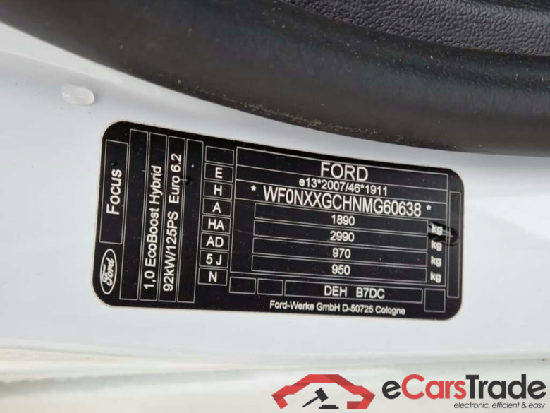 FORD FOCUS 1.0 EBH ST Line Bns #4